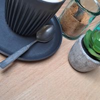 Latte at Purezza Camden in London