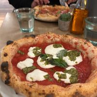 Pesto pizza was delicious at Purezza Camden in London