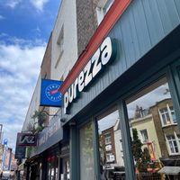 Right next to Temple of Seitan! at Purezza Camden in London