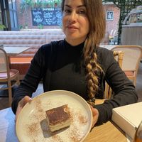 The tiramisu was out of this world! I’m obviously very serious about dessert!   at Purezza Camden in London