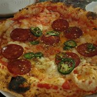 Pepperoni Pizza at Purezza Camden in London