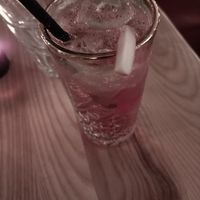 Rhubarb and black pepper mocktail at Purezza Camden in London