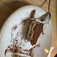 Almost forgot to snap a pic of the delicious tiramisu   at Purezza Camden in London