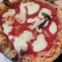 Pizza Margherita at Purezza Camden in London