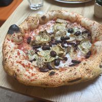 Four Seasons Pizza  at Purezza Camden in London