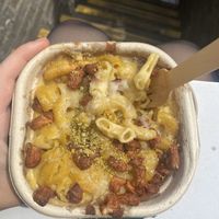 Mac n cheese   at Purezza Camden in London