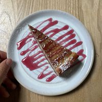 NY style cheesecake  at Purezza Camden in London