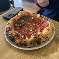 Marinara with pepperoni   at Purezza Camden in London