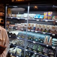 Cheese shop at Purezza Camden in London