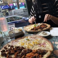 One disappointing visit as they didn’t have the gluten free sourdough! 😫  at Purezza Camden in London