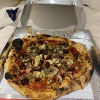 Veggie pizza!   at Purezza Camden in London