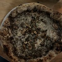 Black truffle pizza - was absolutely delicious   at Purezza Camden in London