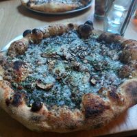 Truffle pizza at Purezza Camden in London