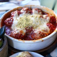 Meatballs at Purezza Camden in London