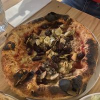 Veggie pizza   at Purezza Camden in London