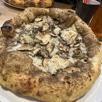 Black truffle mushroomm  at Purezza Camden in London