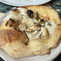 Garlic sourdough   at Purezza Camden in London