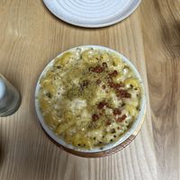 Mac and cheese  at Purezza Camden in London
