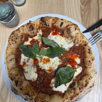 Lasagne piccante pizzaa  at Purezza Camden in London