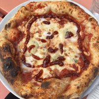 Four cheese  at Purezza Camden in London