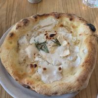 Garlic sourdough at Purezza Camden in London