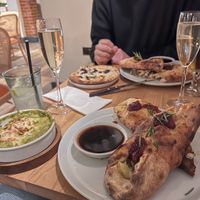 Yum! Festive calzone  at Purezza Camden in London