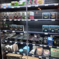 Vegan cheese  at Purezza Camden in London