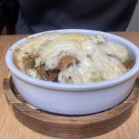 Garlic potatoes   at Purezza Camden in London