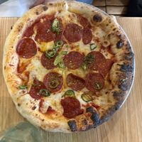 Pepperoni and Agave  at Purezza Camden in London