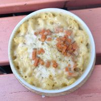Mac & cheese at Purezza Camden in London
