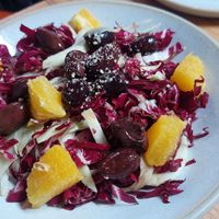 Fennel salad at Purezza Camden in London