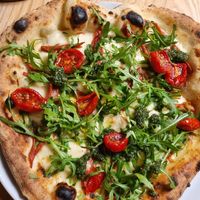 Valentines heart Pizza at Purezza Camden in London
