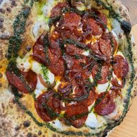 Diavolo pizza (but not spicy)  at Purezza Camden in London