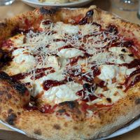 5 cheese pizza at Purezza Camden in London