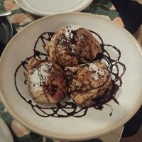 Nutella and stracciatella balls at Purezza Camden in London