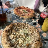 Mushroom pizzaa  at Purezza Camden in London