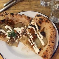 Couch Potato pizza at Purezza Camden in London