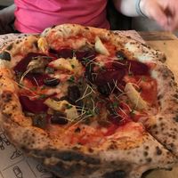 Season 4 pizza at Purezza Camden in London