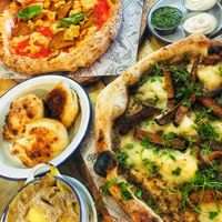 The best vegan pizza  at Purezza Camden in London