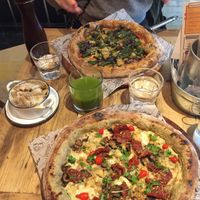Also the Mac n Cheese are amazing  at Purezza Camden in London