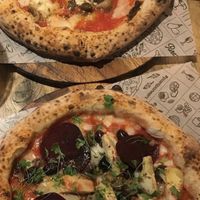 Best pizza I’ve ever had. 💚  at Purezza Camden in London