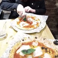 Classic margherita 🤩 at Purezza Camden in London