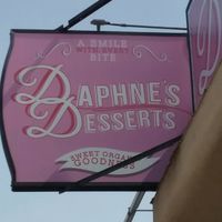 from the street at Daphne's Desserts in Sherman Oaks