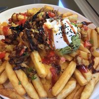Loaded Jackfruit chips  at Coffee Room in Canberra