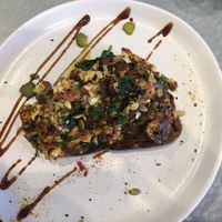 Scrambled tofu at Coffee Room in Canberra