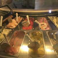 Dairy free/vegan fruit gelato at Gelatissimo in Palm Beach