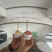   at Gelatissimo in Palm Beach