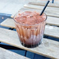 Iced chocolate at For Change Cafe  in Brunswick