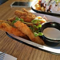 Eggplant Chips at The Creators Lounge in Footscray