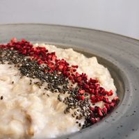 Gluten free oatmeal at Craft Cafe in Kyiv